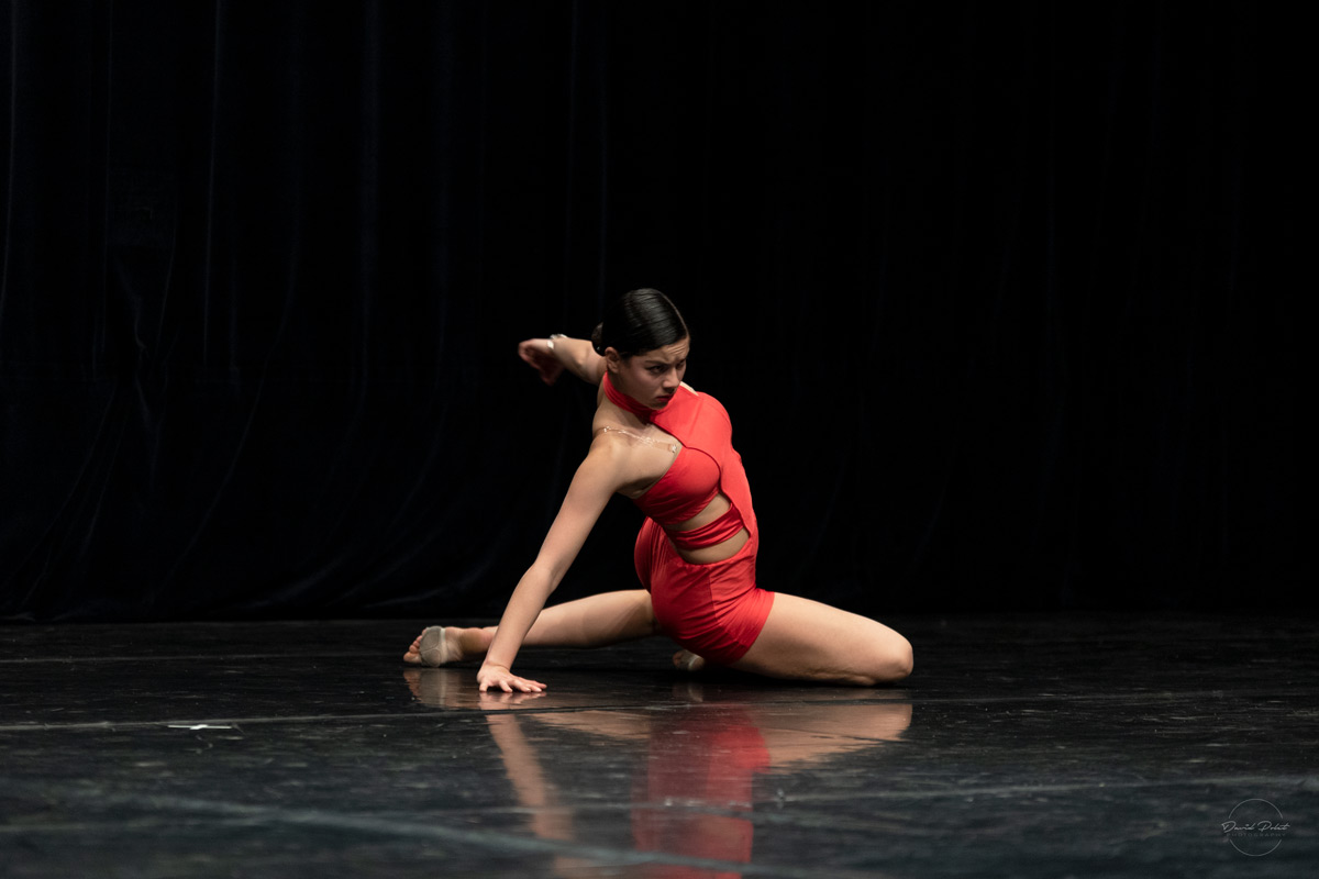 jolie danseuse sur la scène de master danza en 2018