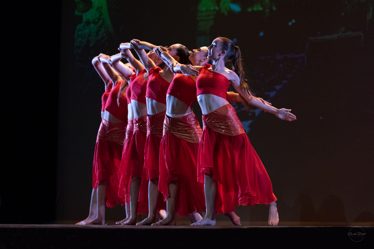 Chorégraphie de danse orientale sur la scène de Grasse 2017