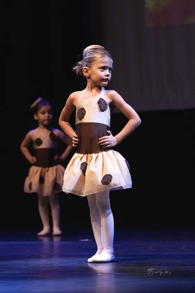 Portrait d'une jeune danseuse classique dans un joli costume élégant et raffiné