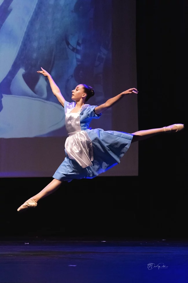 Le public conquis par la prestation de Laureline Le Goff en solo classique